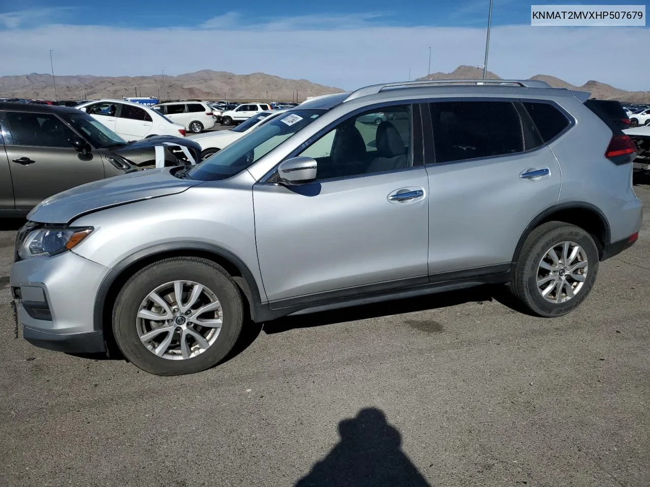 2017 Nissan Rogue S VIN: KNMAT2MVXHP507679 Lot: 81311364