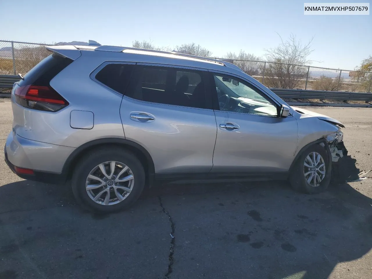 2017 Nissan Rogue S VIN: KNMAT2MVXHP507679 Lot: 81311364