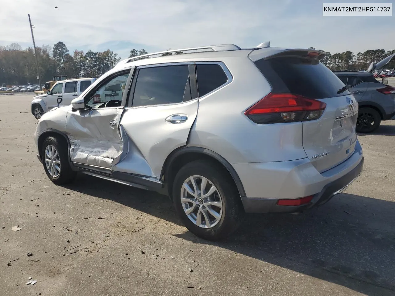 2017 Nissan Rogue S VIN: KNMAT2MT2HP514737 Lot: 81336084