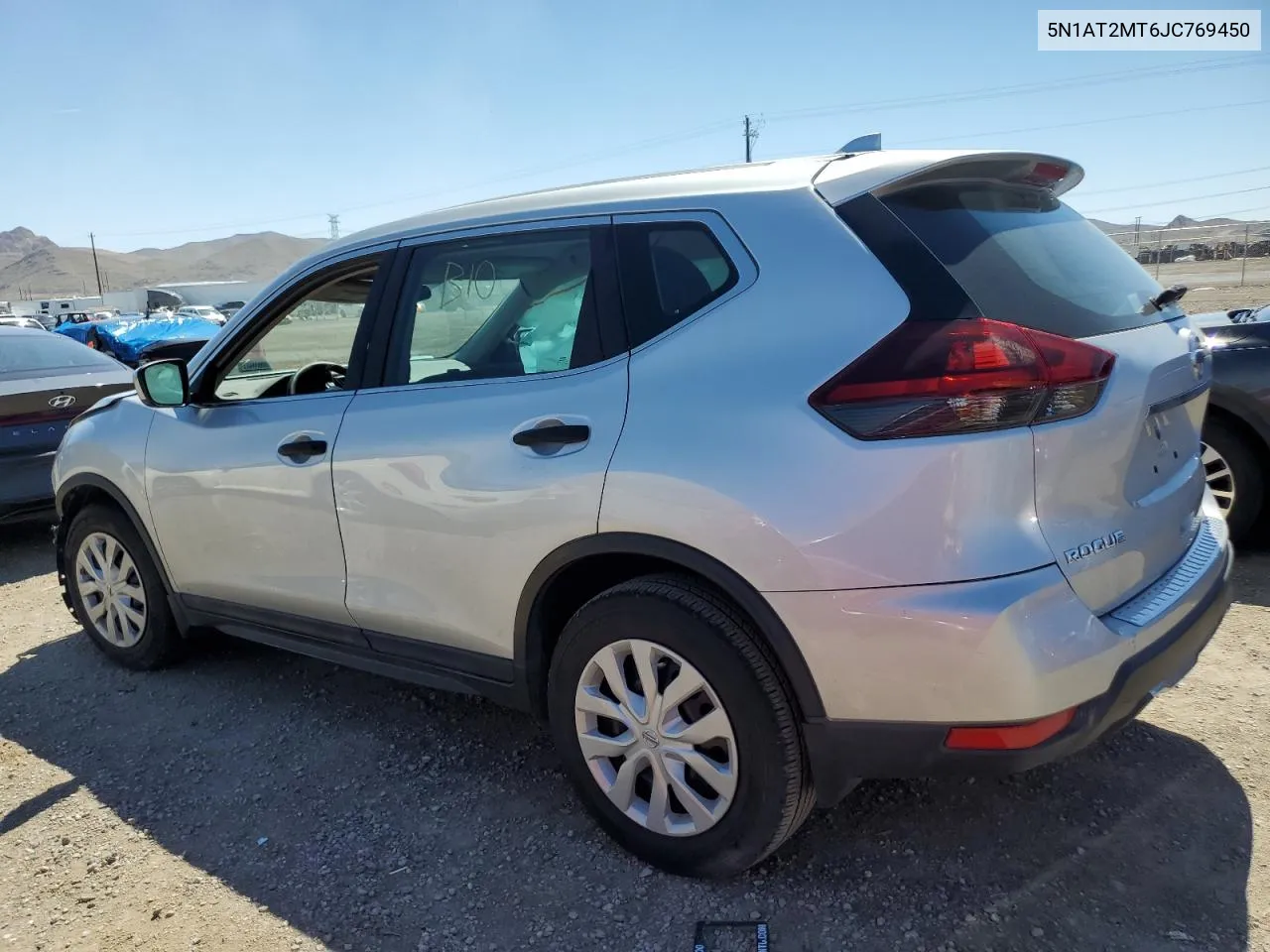 2018 Nissan Rogue S VIN: 5N1AT2MT6JC769450 Lot: 49551544