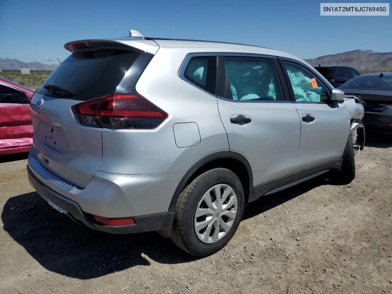 2018 Nissan Rogue S VIN: 5N1AT2MT6JC769450 Lot: 49551544