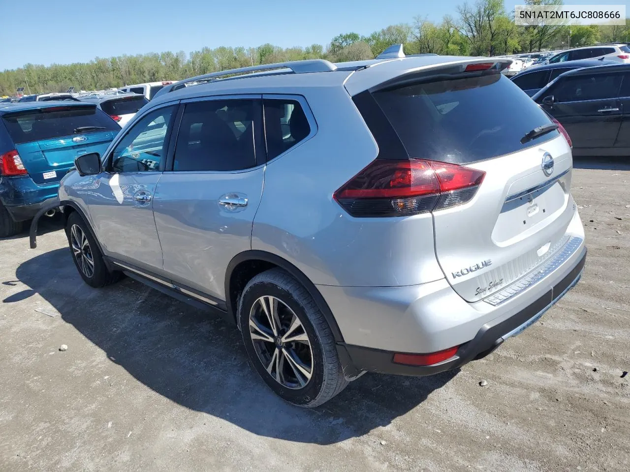 2018 Nissan Rogue S VIN: 5N1AT2MT6JC808666 Lot: 50161774