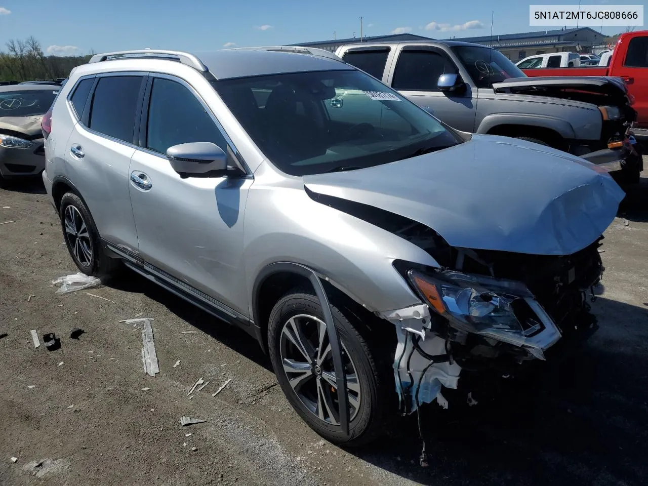 2018 Nissan Rogue S VIN: 5N1AT2MT6JC808666 Lot: 50161774