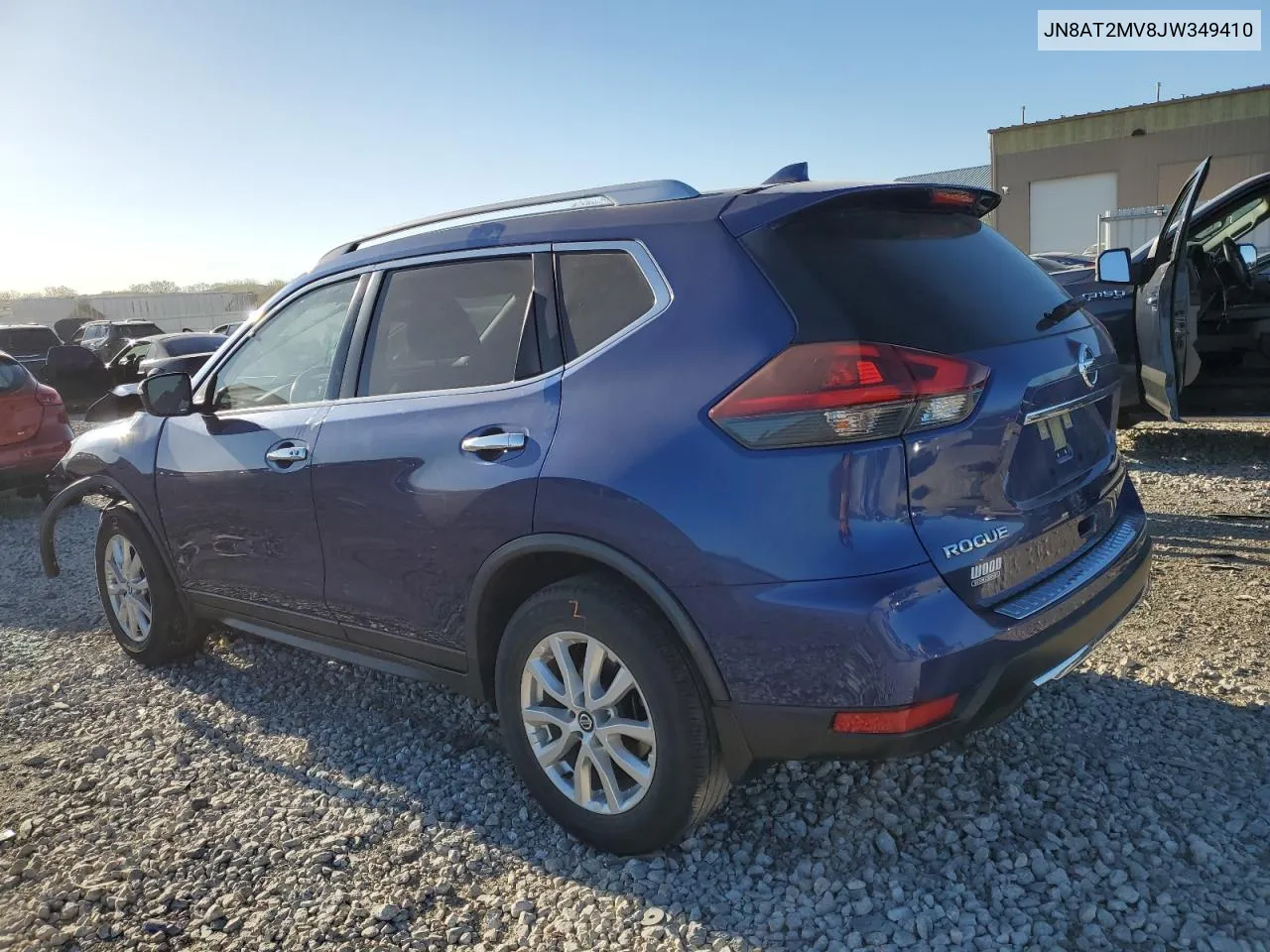 2018 Nissan Rogue S VIN: JN8AT2MV8JW349410 Lot: 50524964