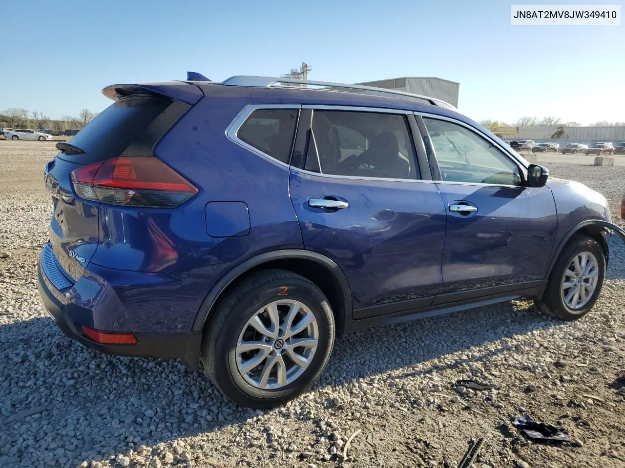 2018 Nissan Rogue S VIN: JN8AT2MV8JW349410 Lot: 50524964