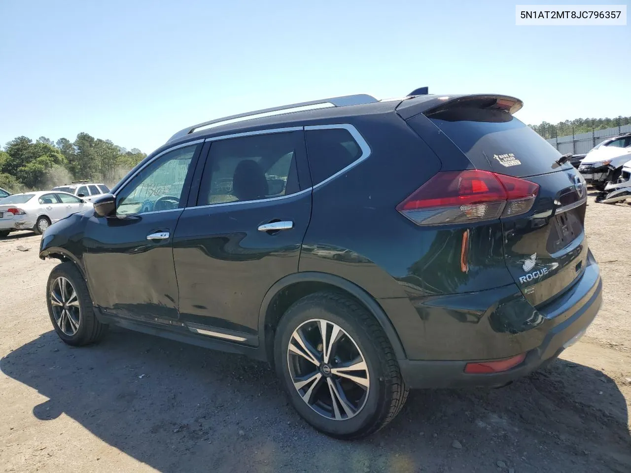 2018 Nissan Rogue S VIN: 5N1AT2MT8JC796357 Lot: 51260864