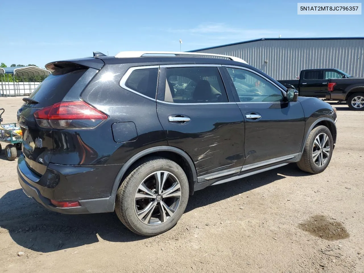 2018 Nissan Rogue S VIN: 5N1AT2MT8JC796357 Lot: 51260864