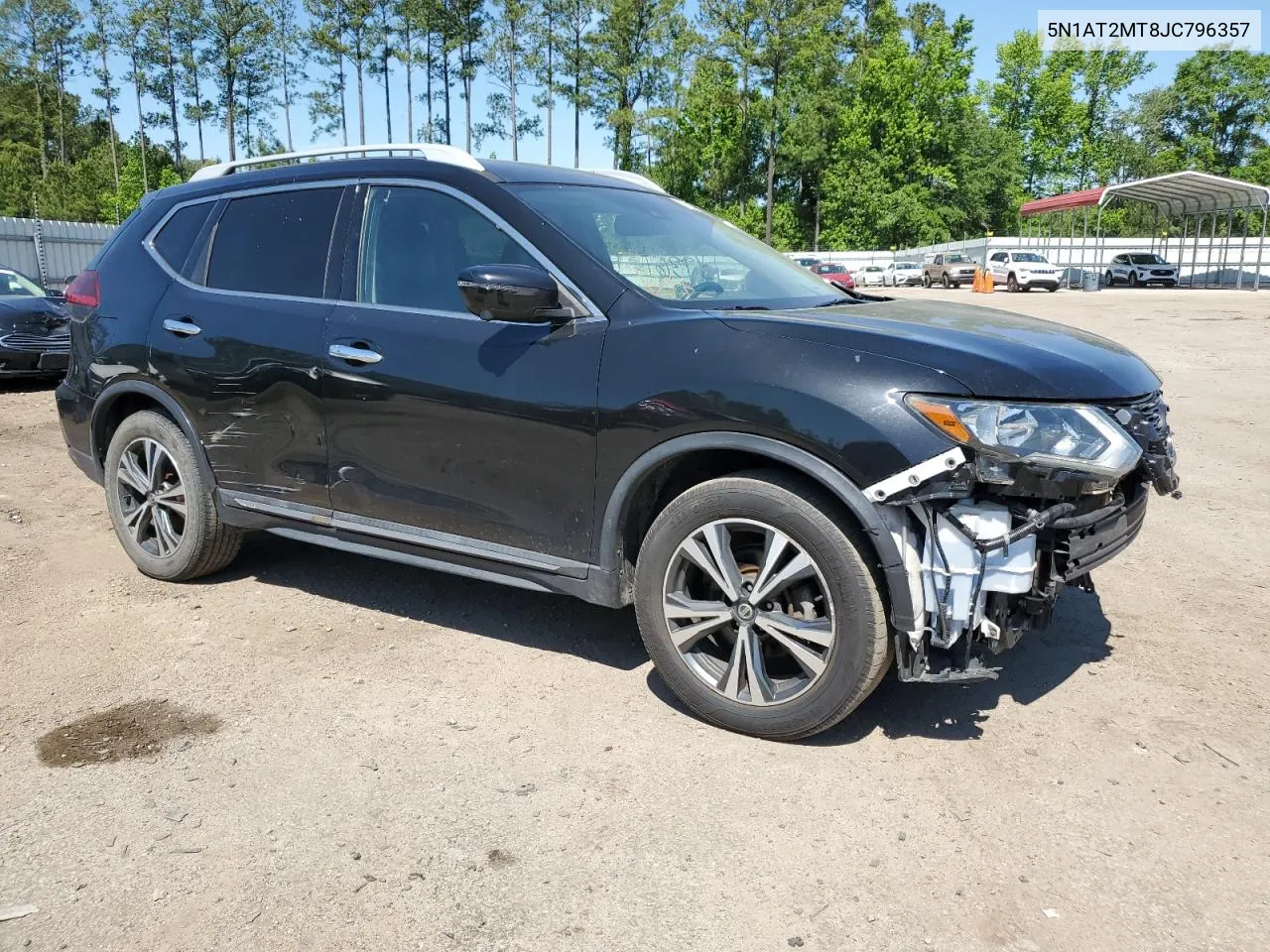 2018 Nissan Rogue S VIN: 5N1AT2MT8JC796357 Lot: 51260864