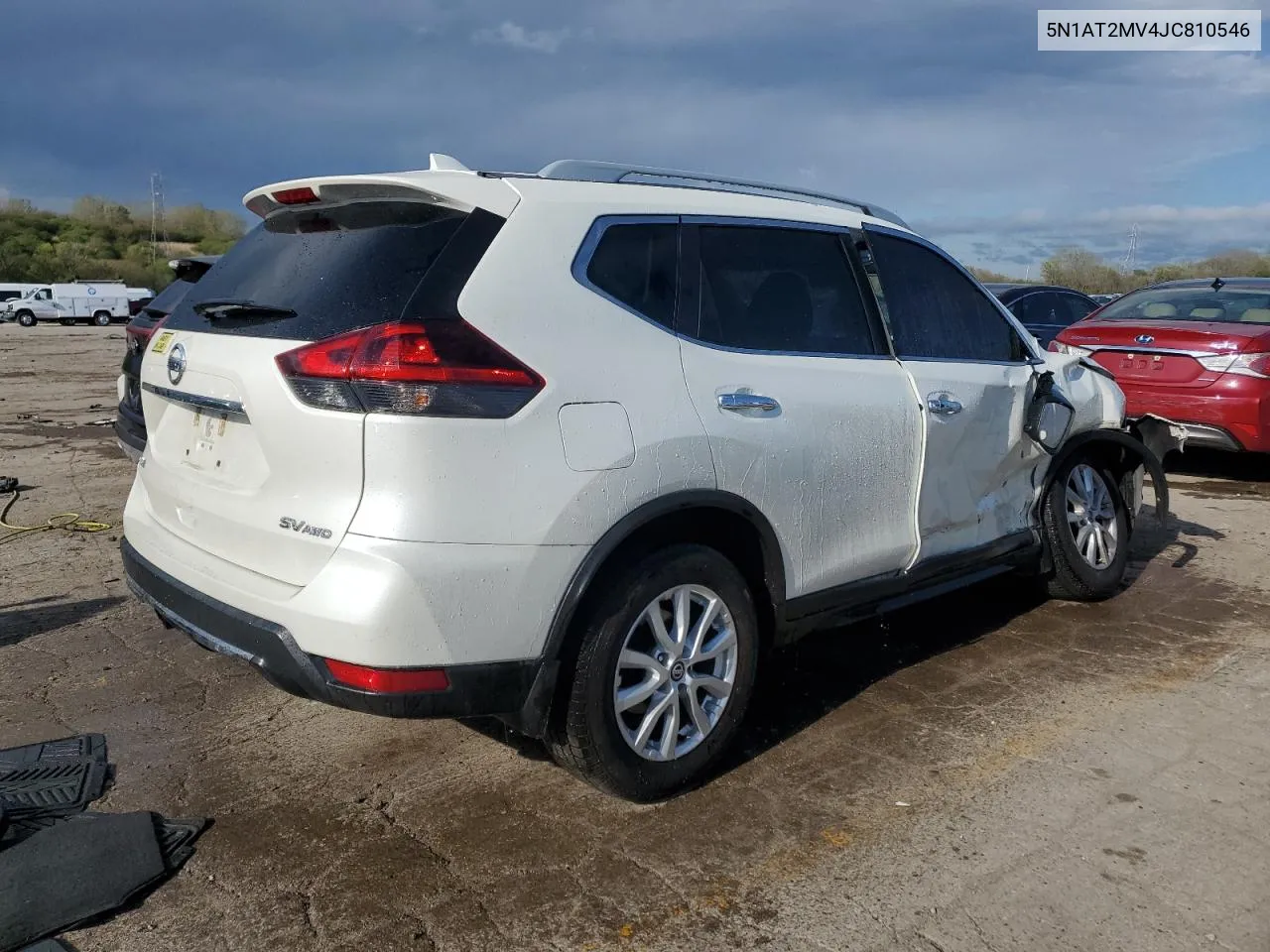 2018 Nissan Rogue S VIN: 5N1AT2MV4JC810546 Lot: 52205234