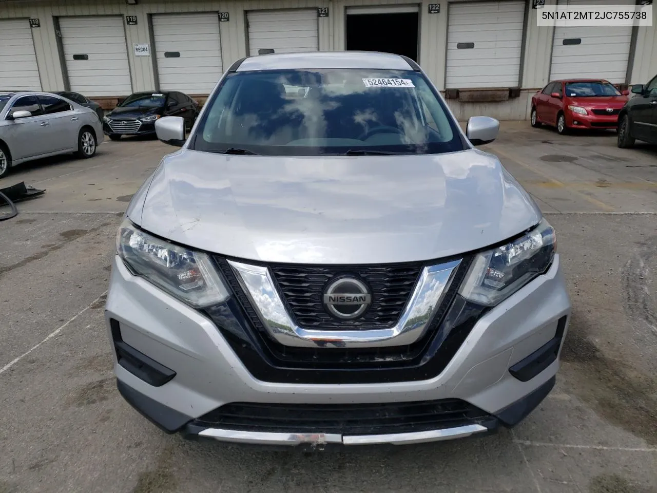 2018 Nissan Rogue S VIN: 5N1AT2MT2JC755738 Lot: 52464154