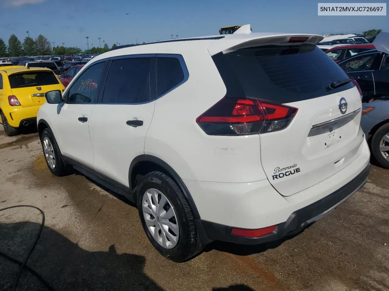 2018 Nissan Rogue S VIN: 5N1AT2MVXJC726697 Lot: 52858814