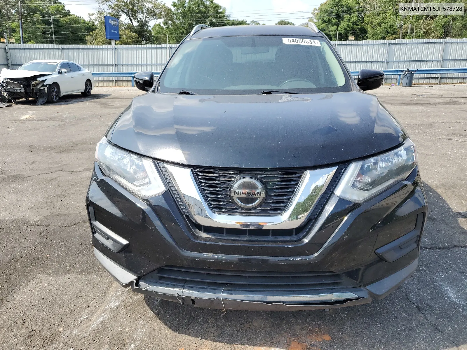 2018 Nissan Rogue S VIN: KNMAT2MT5JP578728 Lot: 54068534