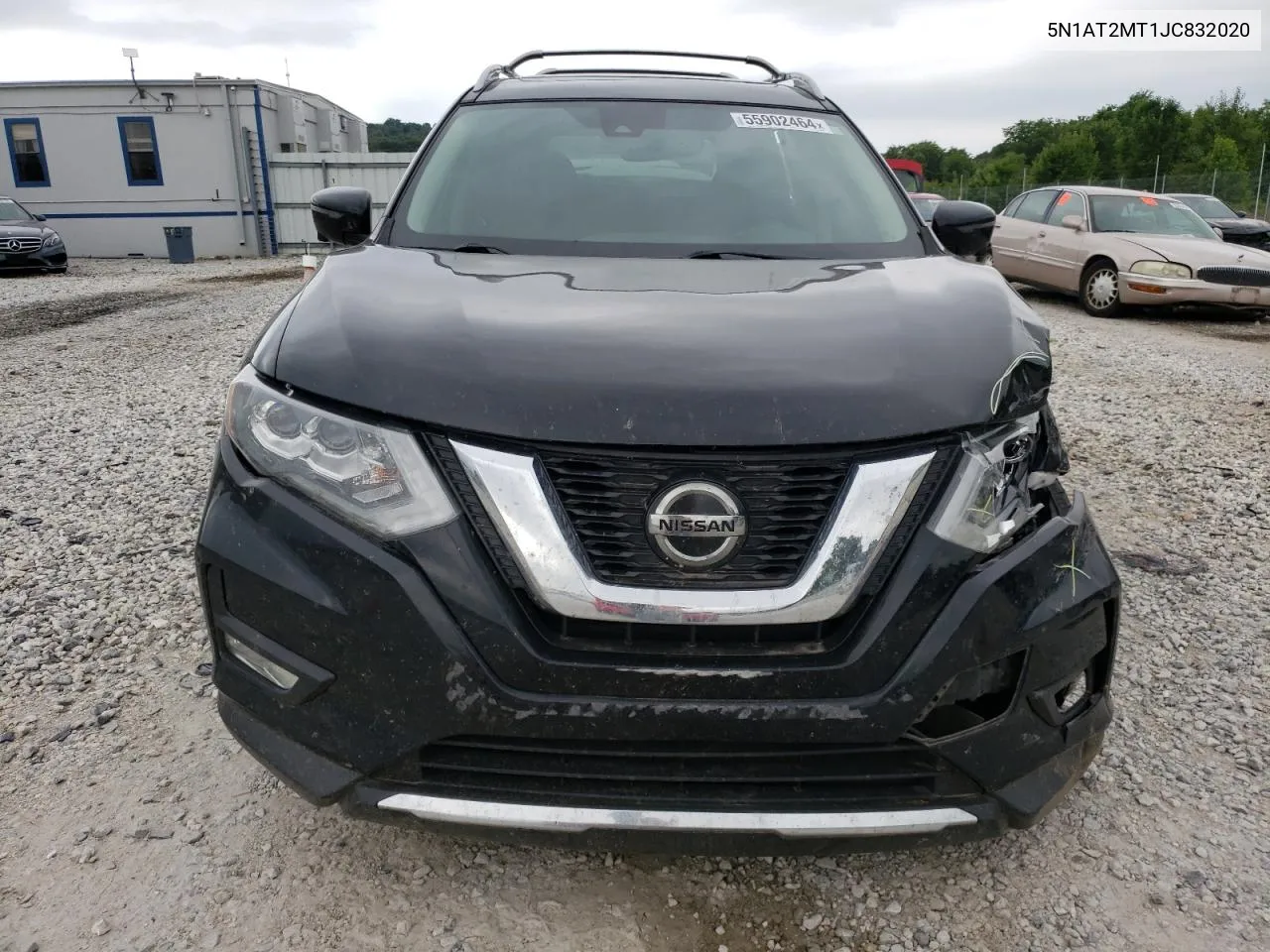 2018 Nissan Rogue S VIN: 5N1AT2MT1JC832020 Lot: 55902464