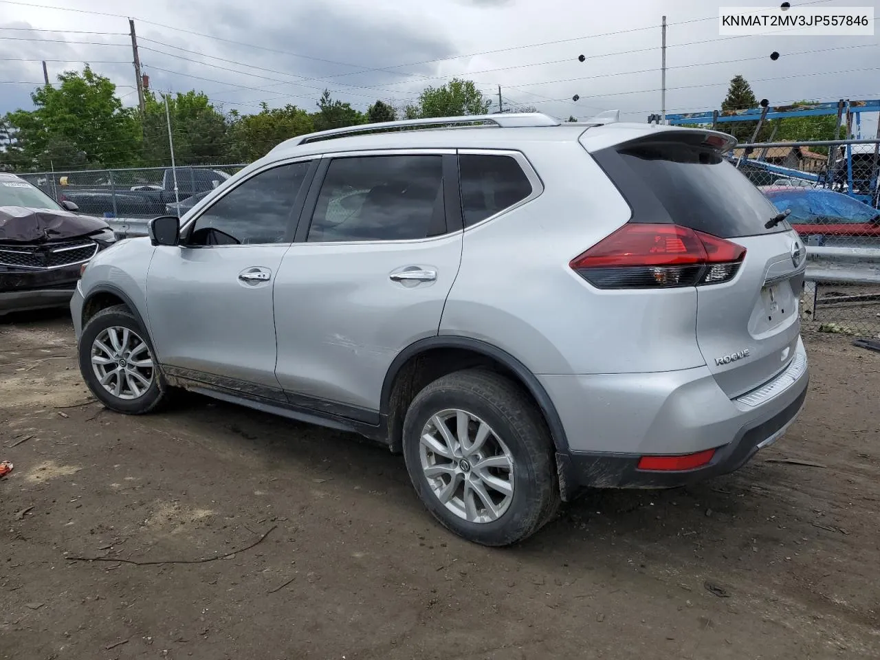 2018 Nissan Rogue S VIN: KNMAT2MV3JP557846 Lot: 55905524