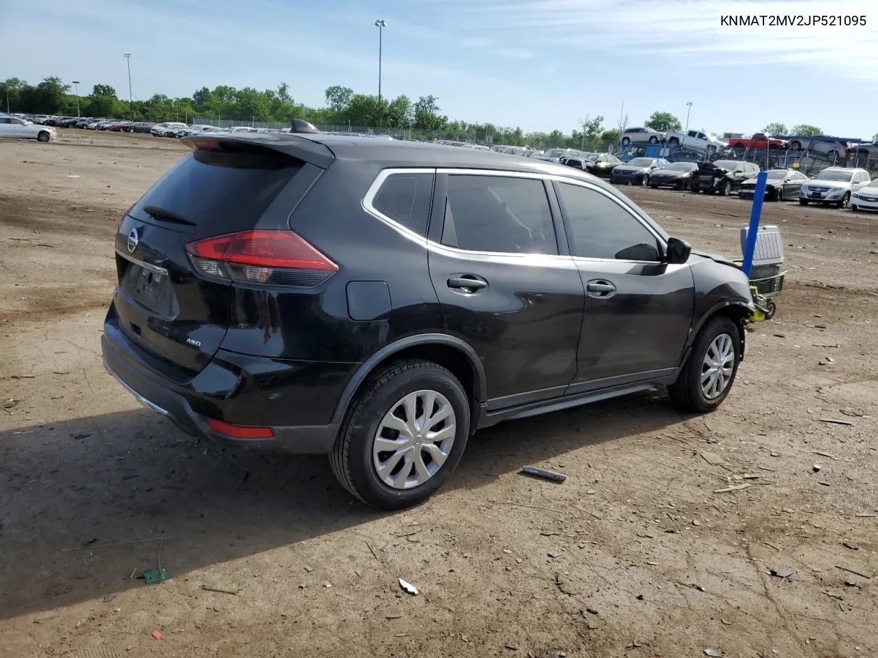 2018 Nissan Rogue S VIN: KNMAT2MV2JP521095 Lot: 56391574