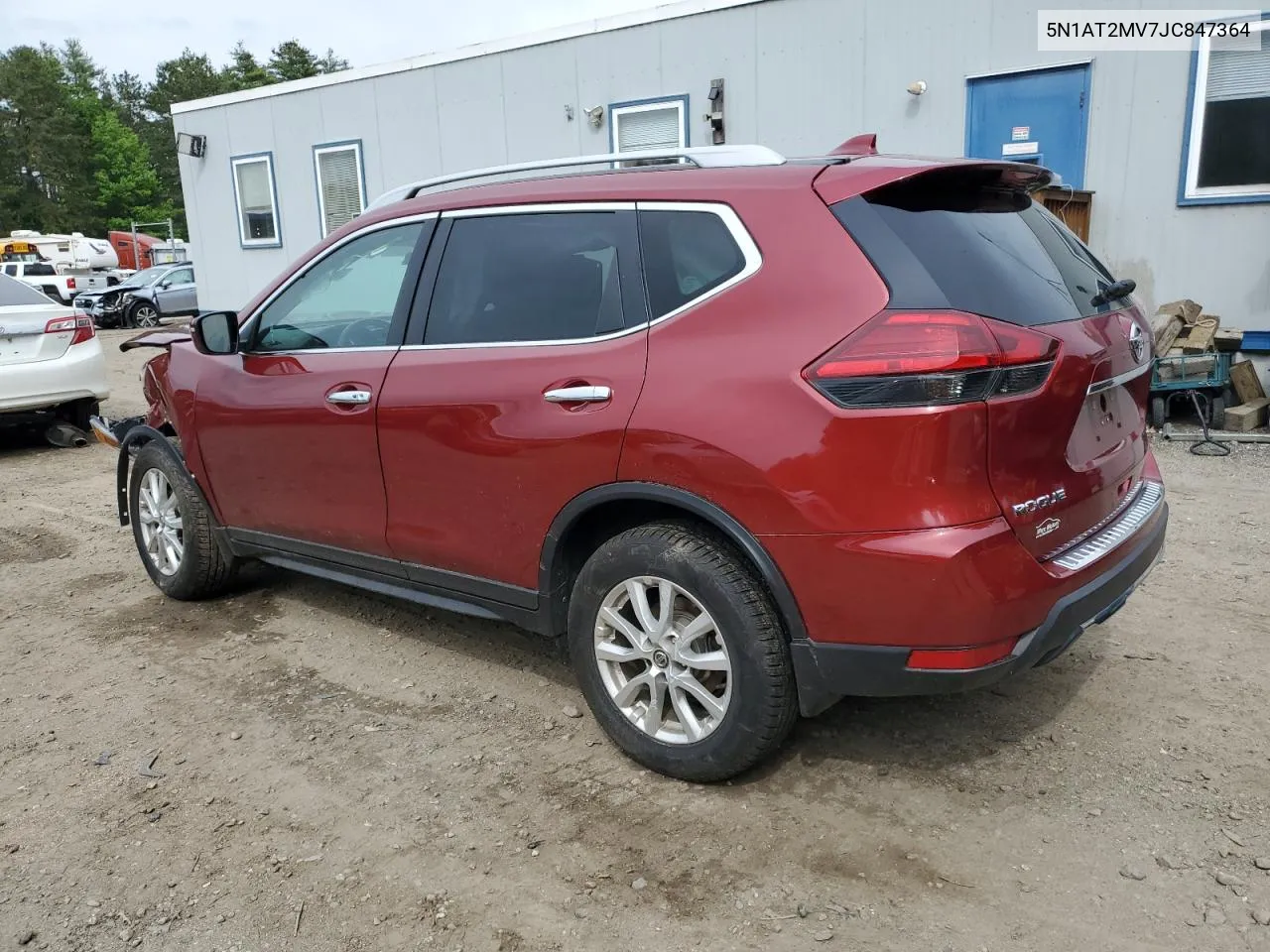 2018 Nissan Rogue S VIN: 5N1AT2MV7JC847364 Lot: 56861884