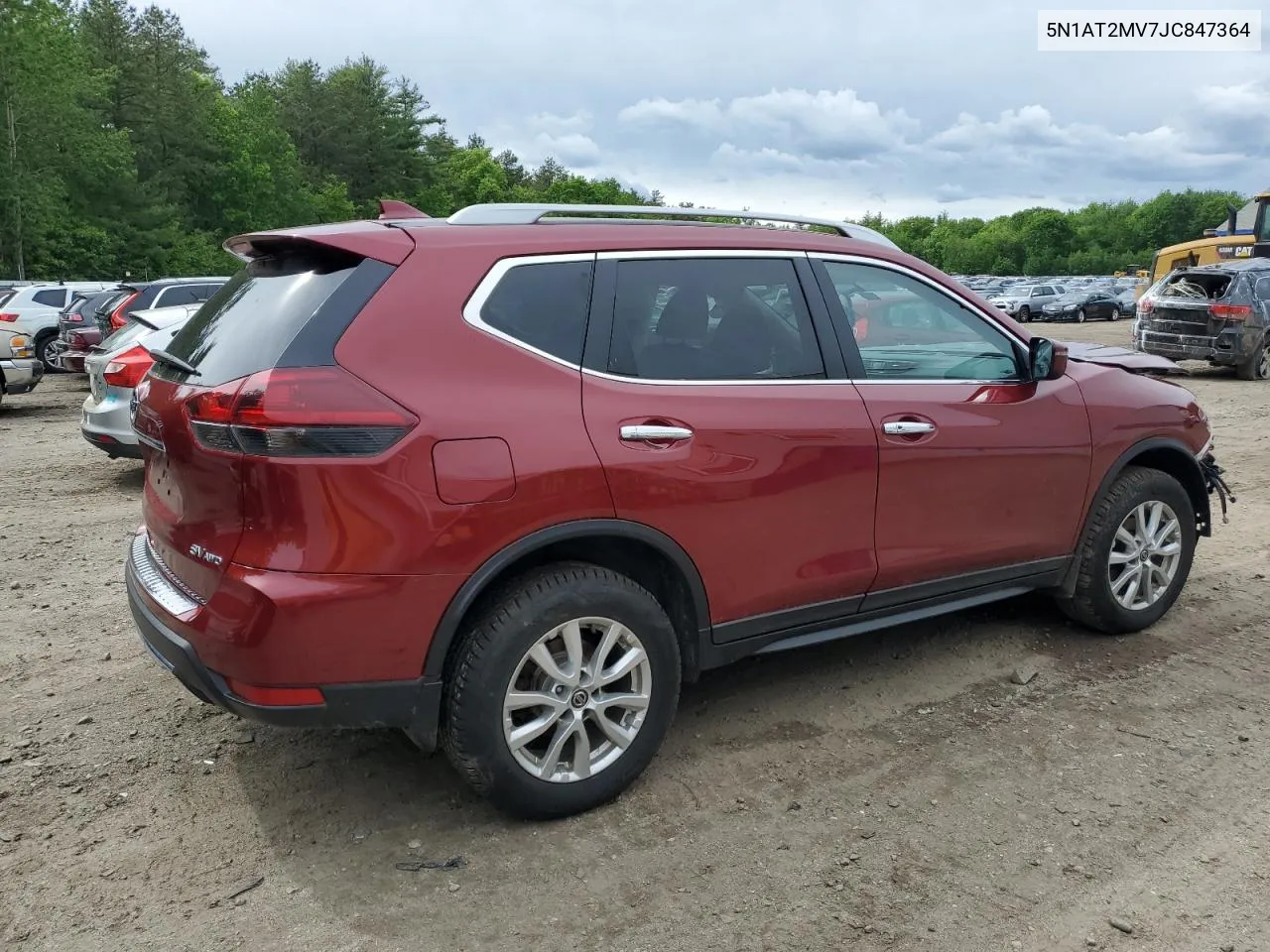 2018 Nissan Rogue S VIN: 5N1AT2MV7JC847364 Lot: 56861884