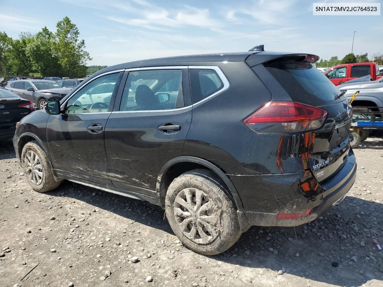 2018 Nissan Rogue S VIN: 5N1AT2MV2JC764523 Lot: 56886454