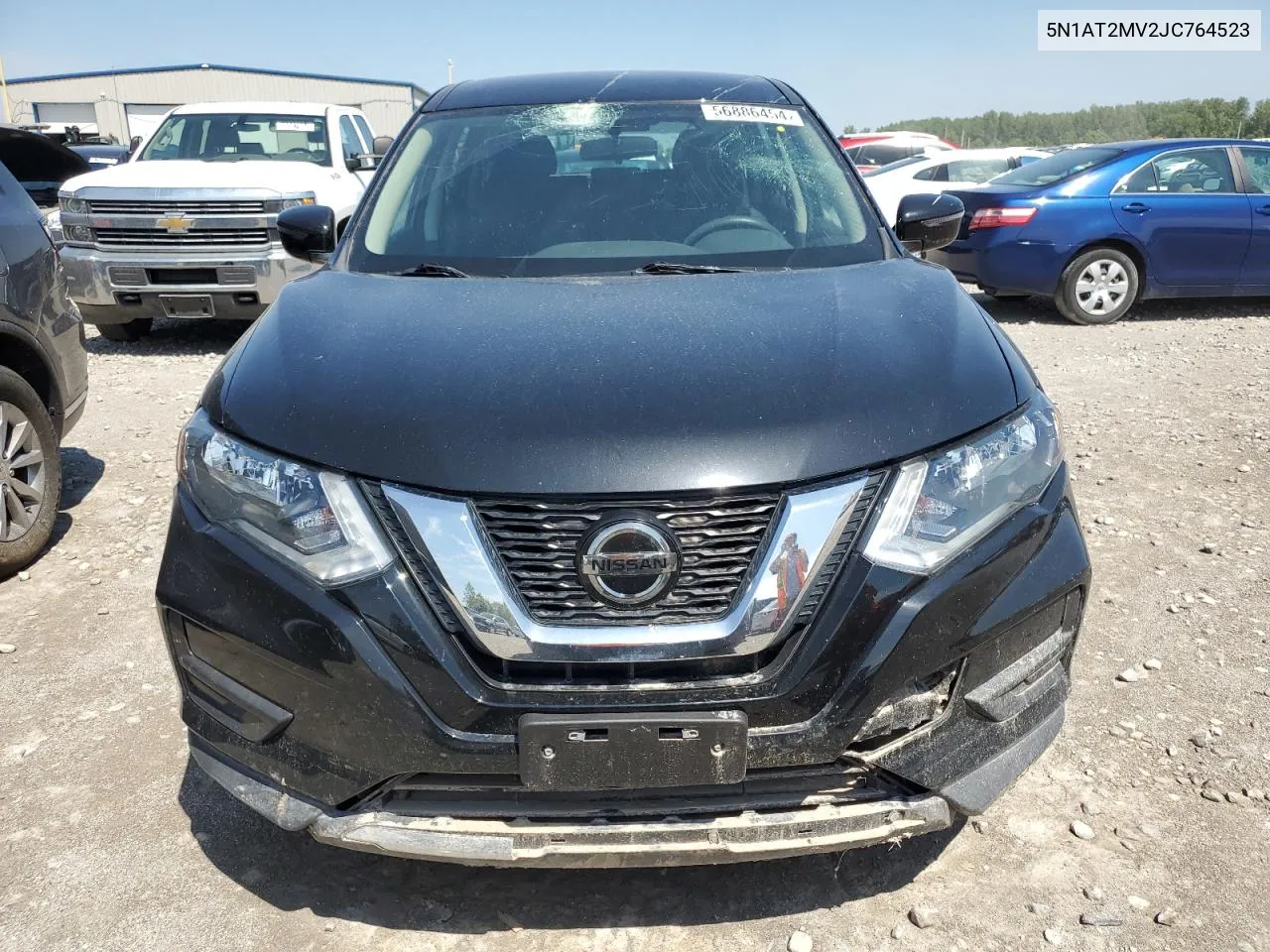 5N1AT2MV2JC764523 2018 Nissan Rogue S