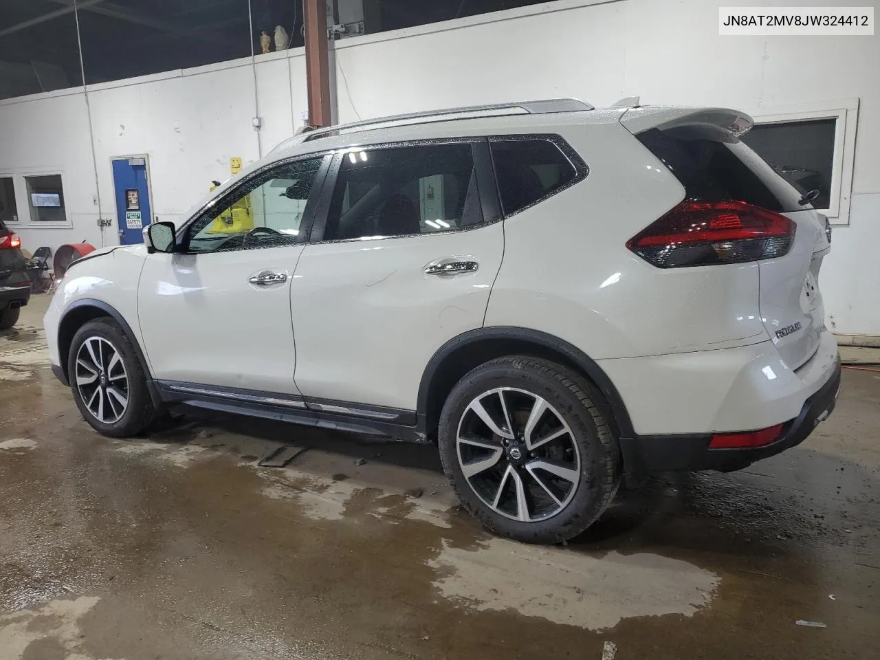 2018 Nissan Rogue S VIN: JN8AT2MV8JW324412 Lot: 57481674