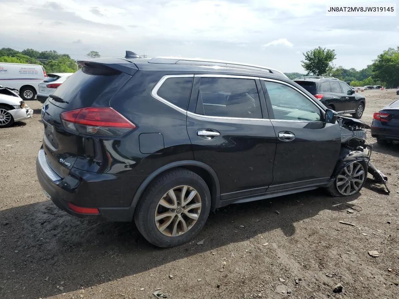 2018 Nissan Rogue S VIN: JN8AT2MV8JW319145 Lot: 57640144