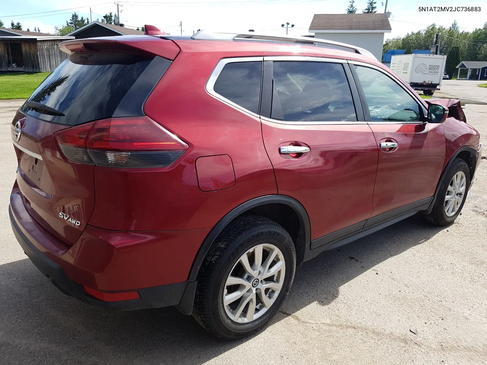 2018 Nissan Rogue S VIN: 5N1AT2MV2JC736883 Lot: 57901784