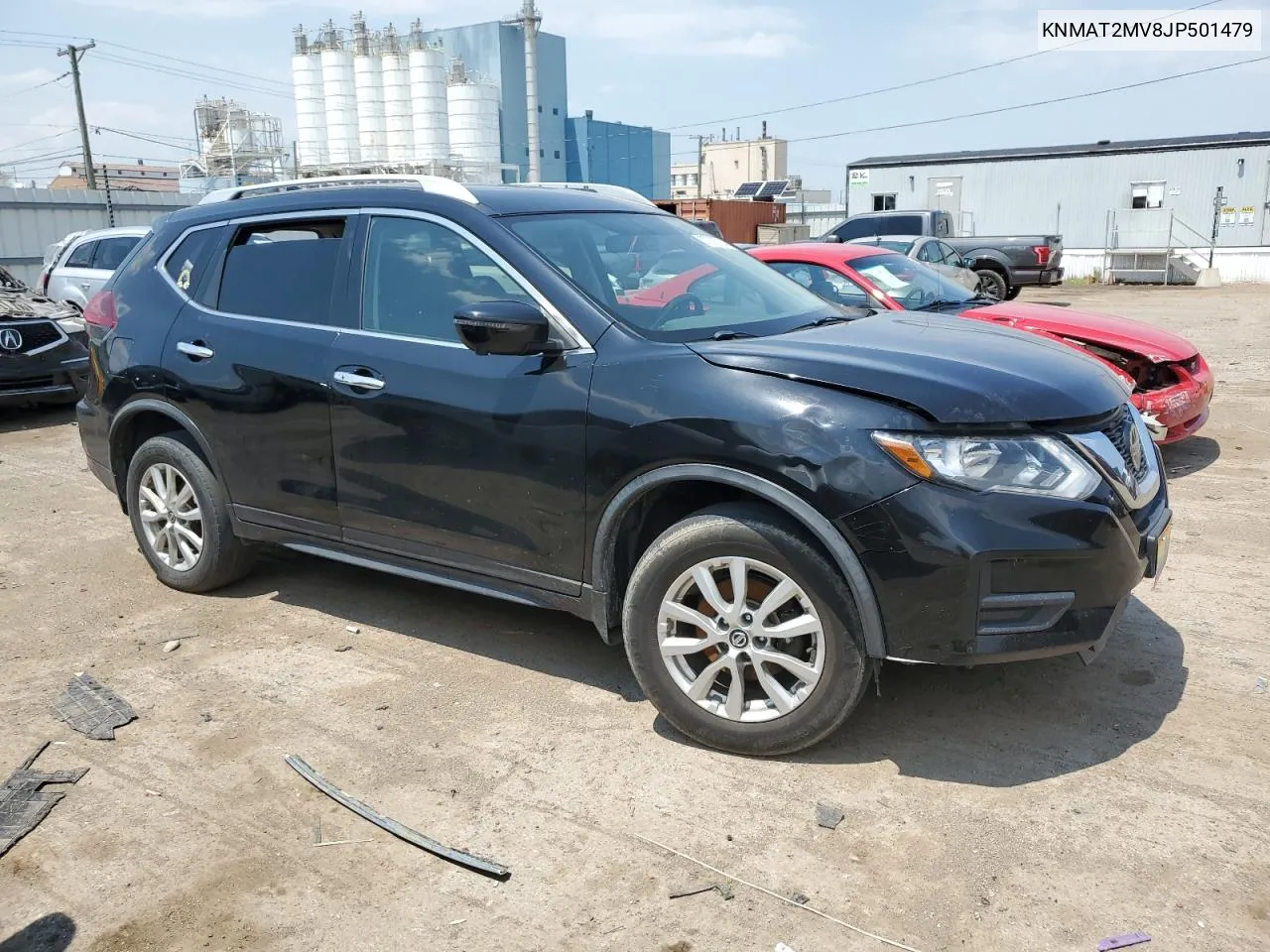 2018 Nissan Rogue S VIN: KNMAT2MV8JP501479 Lot: 57935704