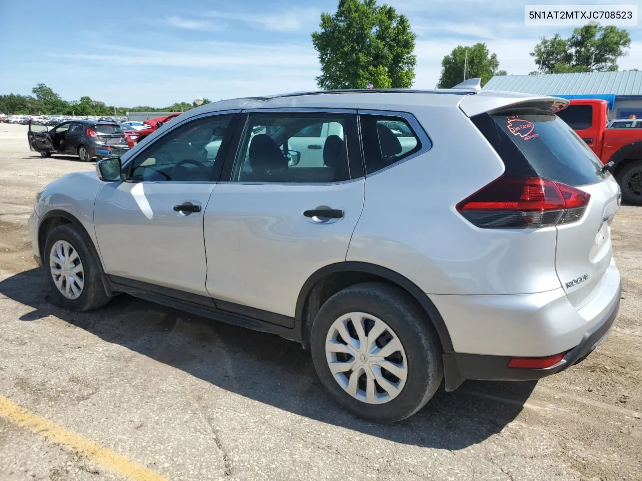 2018 Nissan Rogue S VIN: 5N1AT2MTXJC708523 Lot: 58316054