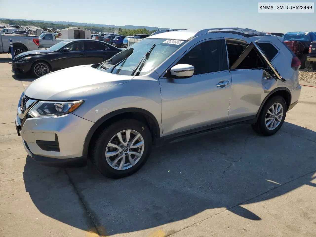 2018 Nissan Rogue S VIN: KNMAT2MT5JP523499 Lot: 58478664