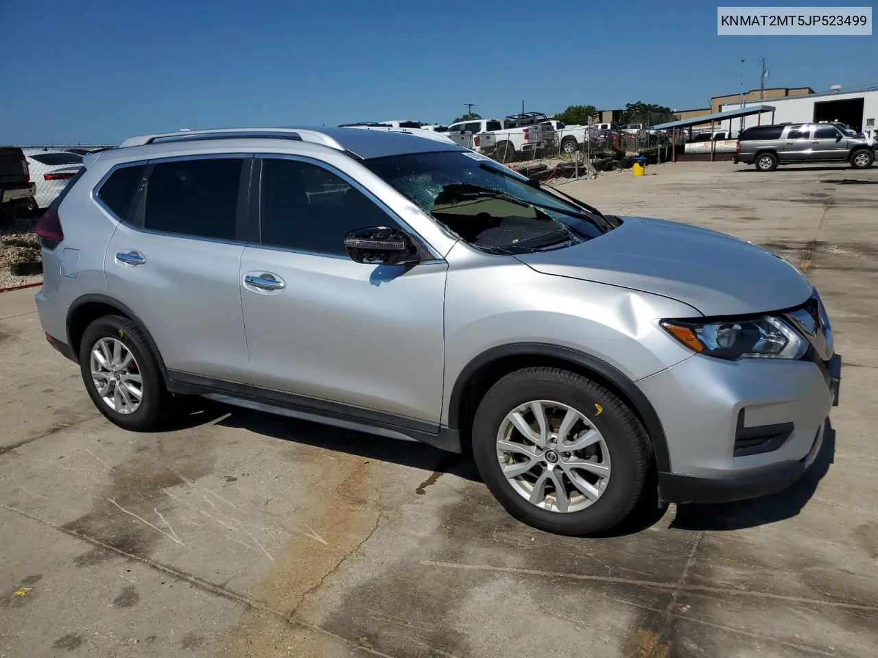 2018 Nissan Rogue S VIN: KNMAT2MT5JP523499 Lot: 58478664