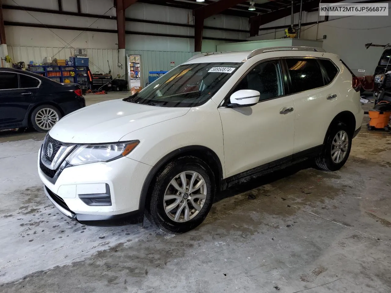 2018 Nissan Rogue S VIN: KNMAT2MT6JP566877 Lot: 58950874