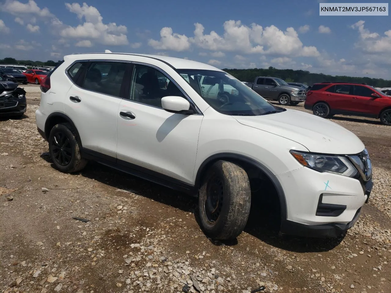 2018 Nissan Rogue S VIN: KNMAT2MV3JP567163 Lot: 59037774