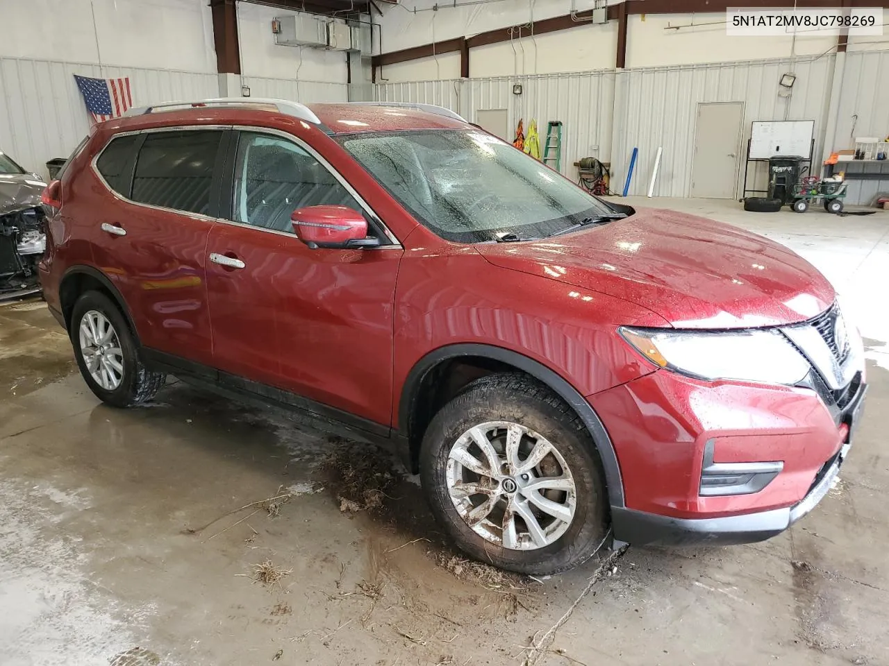 2018 Nissan Rogue S VIN: 5N1AT2MV8JC798269 Lot: 59146764