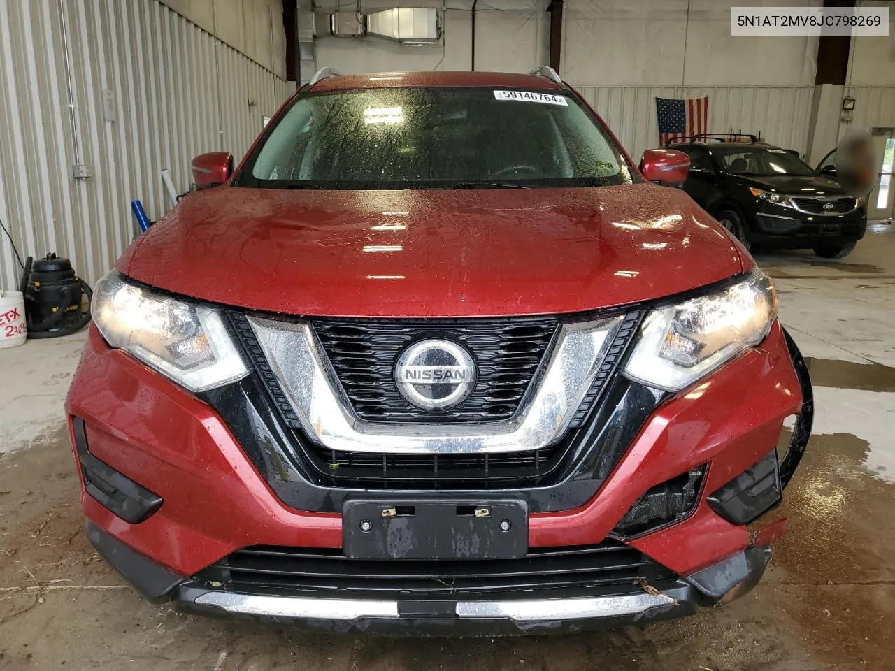 2018 Nissan Rogue S VIN: 5N1AT2MV8JC798269 Lot: 59146764