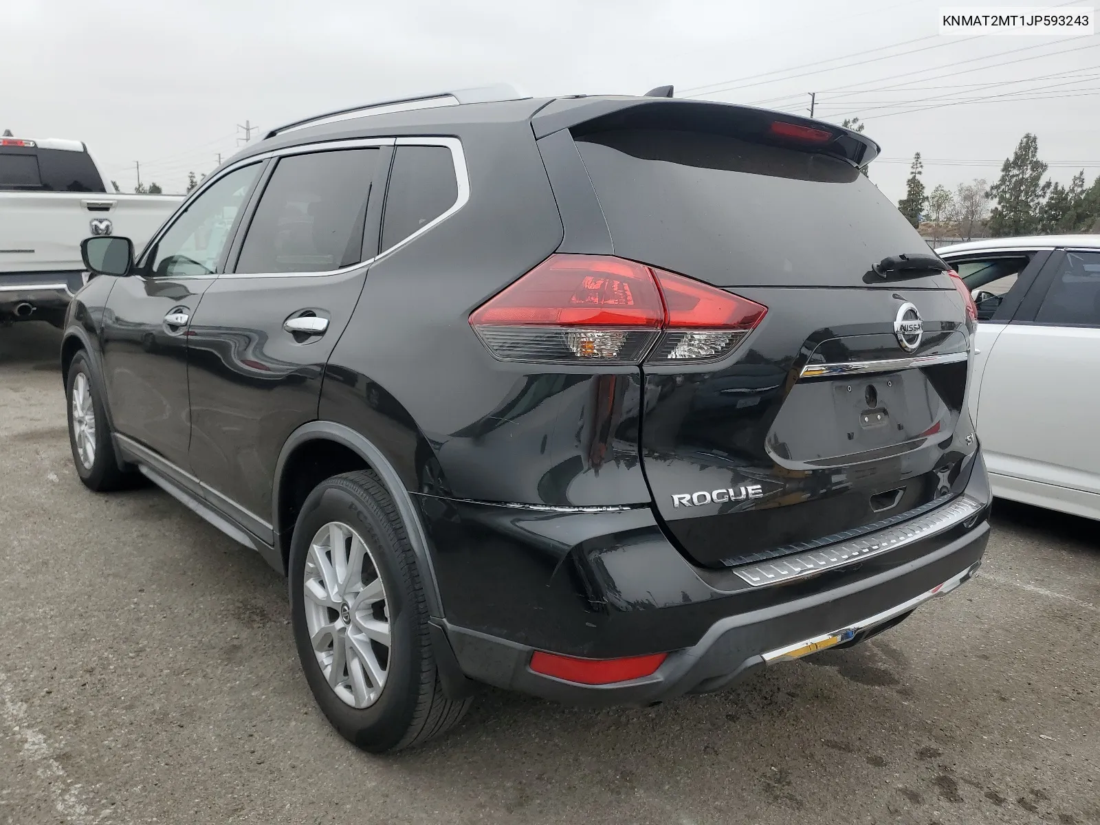 2018 Nissan Rogue S VIN: KNMAT2MT1JP593243 Lot: 59439854