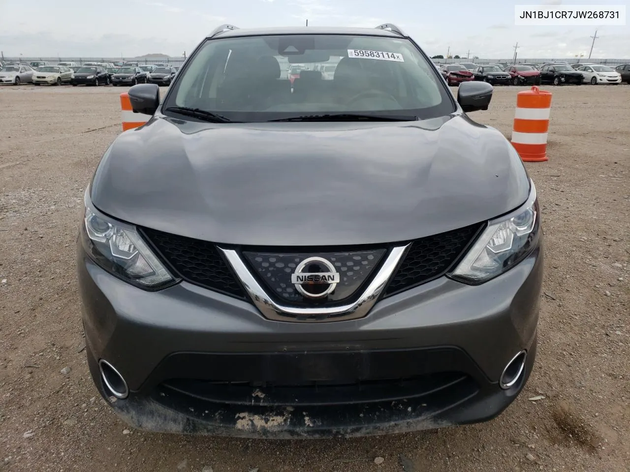 2018 Nissan Rogue Sport S VIN: JN1BJ1CR7JW268731 Lot: 59583114