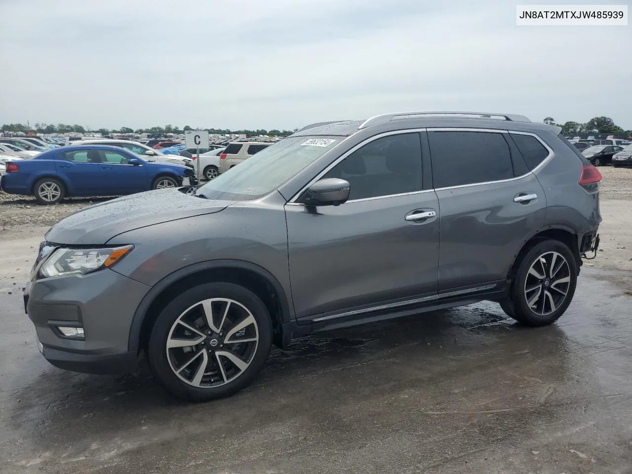 2018 Nissan Rogue S VIN: JN8AT2MTXJW485939 Lot: 59632154