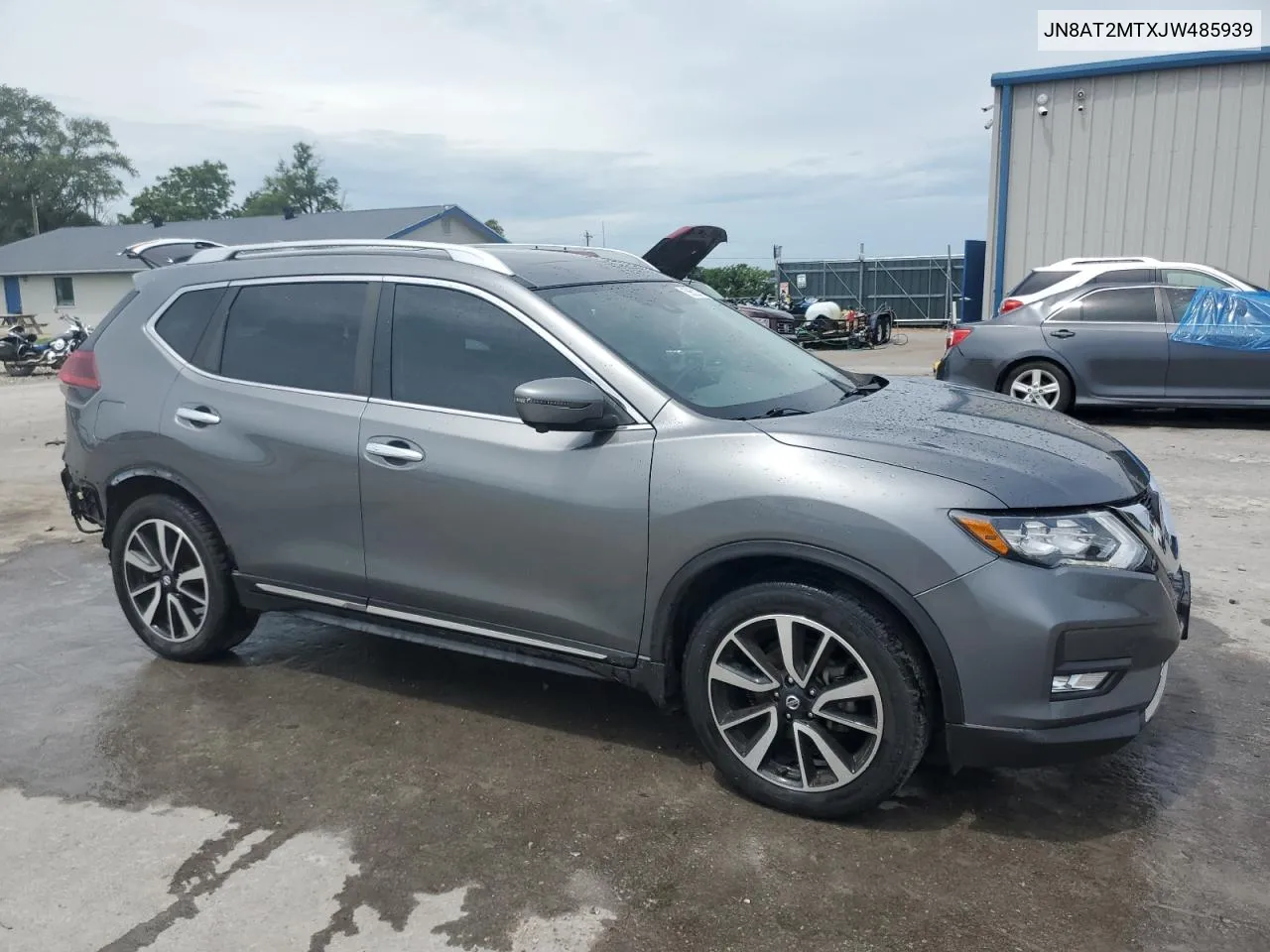 2018 Nissan Rogue S VIN: JN8AT2MTXJW485939 Lot: 59632154