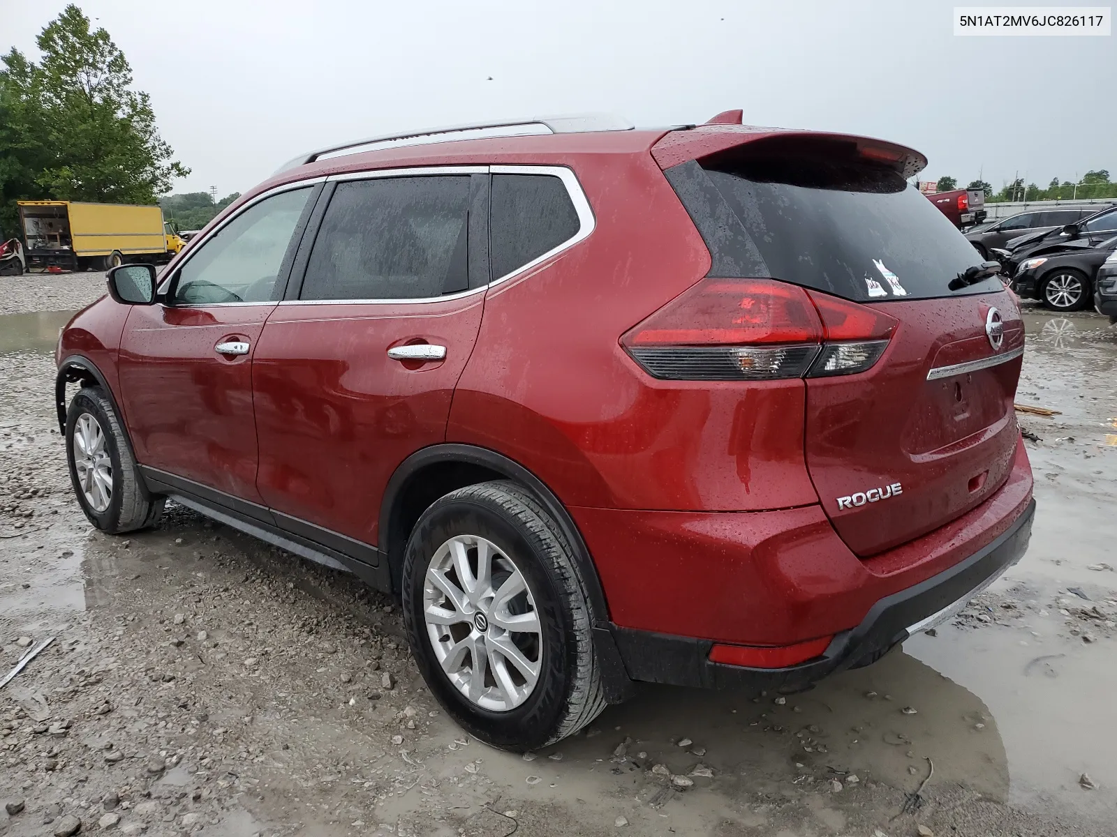 2018 Nissan Rogue S VIN: 5N1AT2MV6JC826117 Lot: 60320744