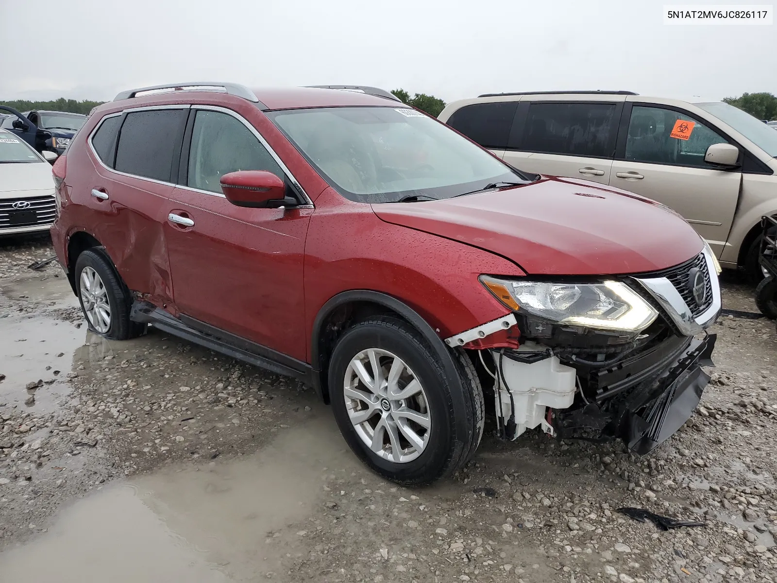 5N1AT2MV6JC826117 2018 Nissan Rogue S