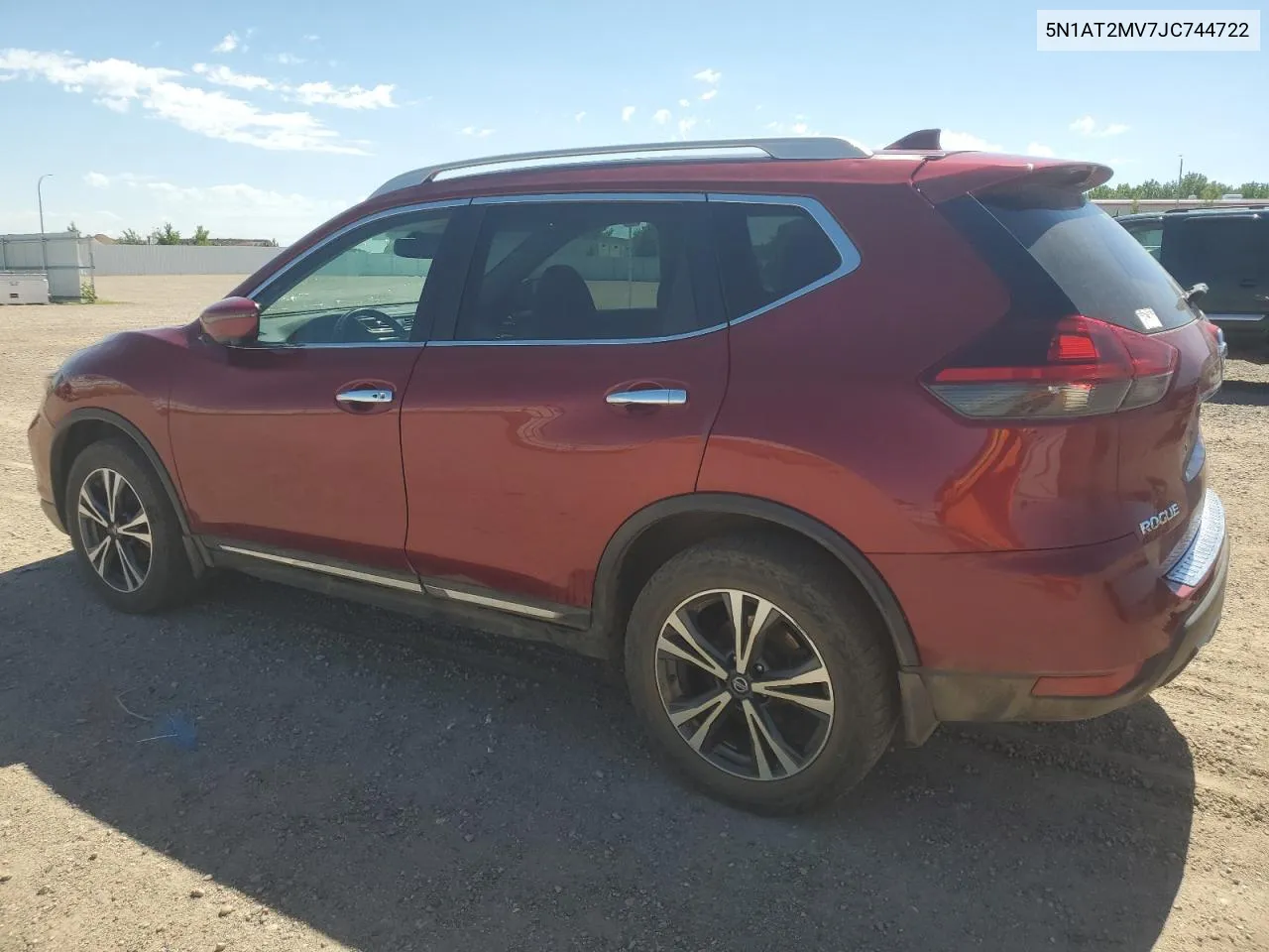 2018 Nissan Rogue S VIN: 5N1AT2MV7JC744722 Lot: 60420514