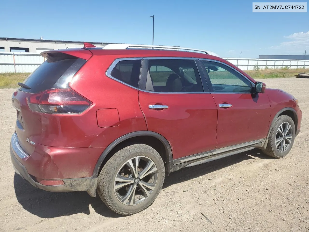 2018 Nissan Rogue S VIN: 5N1AT2MV7JC744722 Lot: 60420514