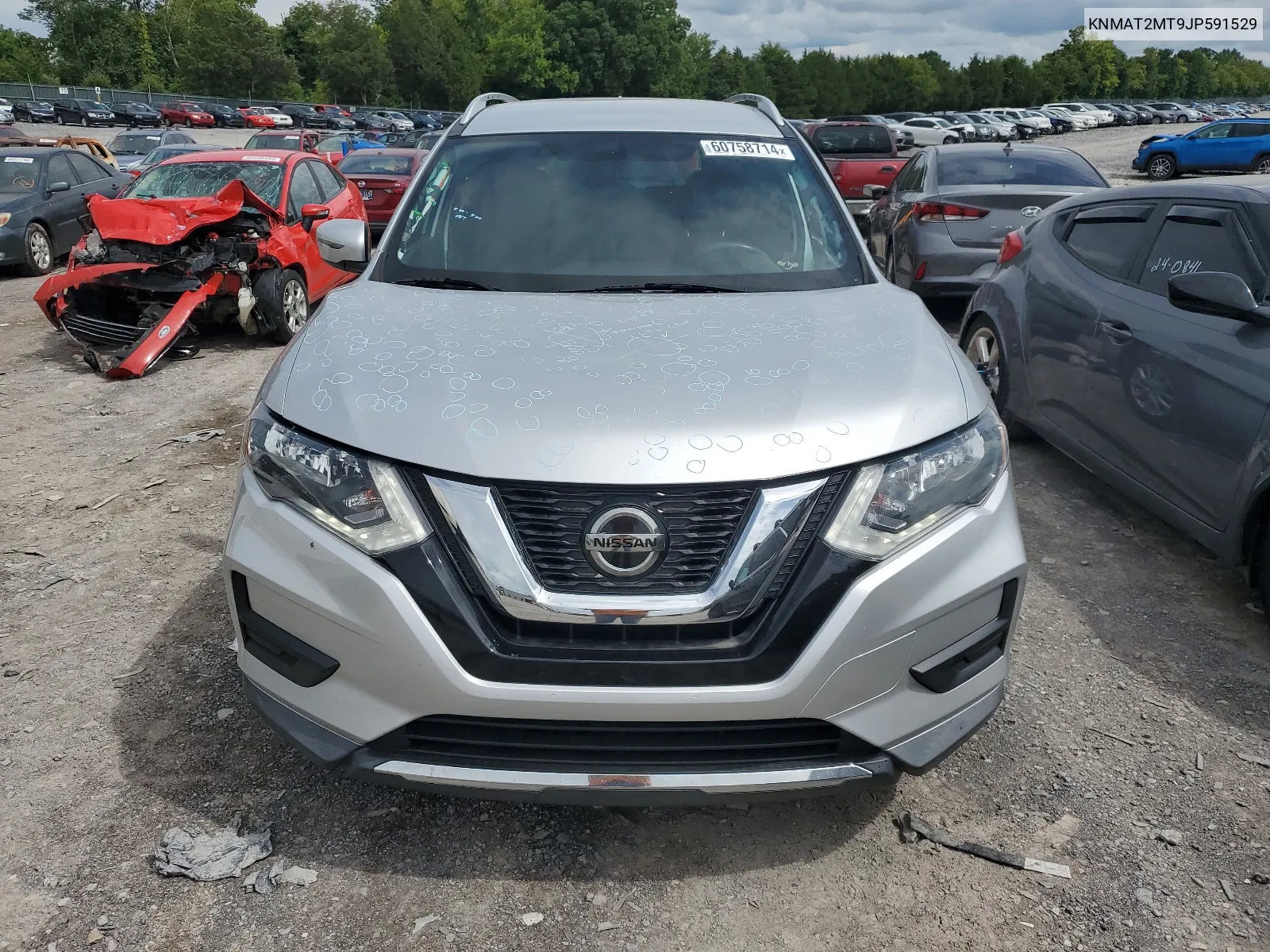 KNMAT2MT9JP591529 2018 Nissan Rogue S