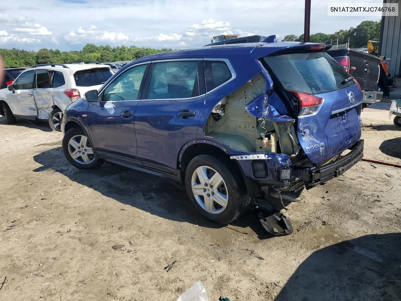 2018 Nissan Rogue S VIN: 5N1AT2MTXJC746768 Lot: 60829724