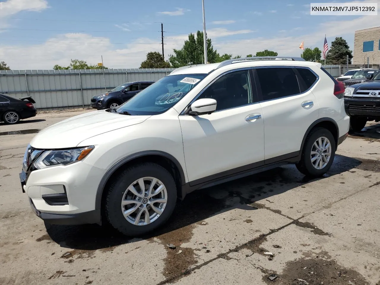 2018 Nissan Rogue S VIN: KNMAT2MV7JP512392 Lot: 60868554