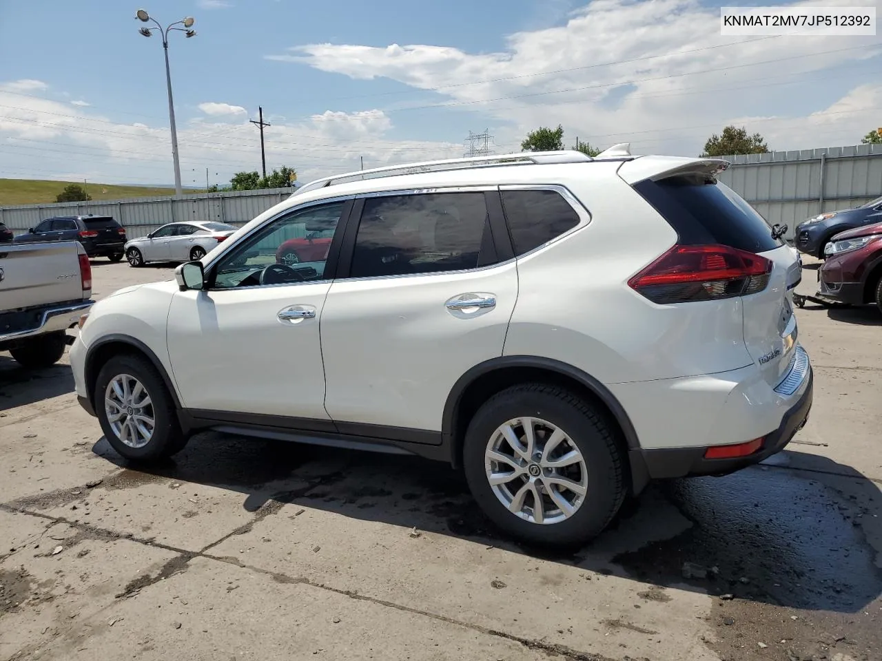 2018 Nissan Rogue S VIN: KNMAT2MV7JP512392 Lot: 60868554