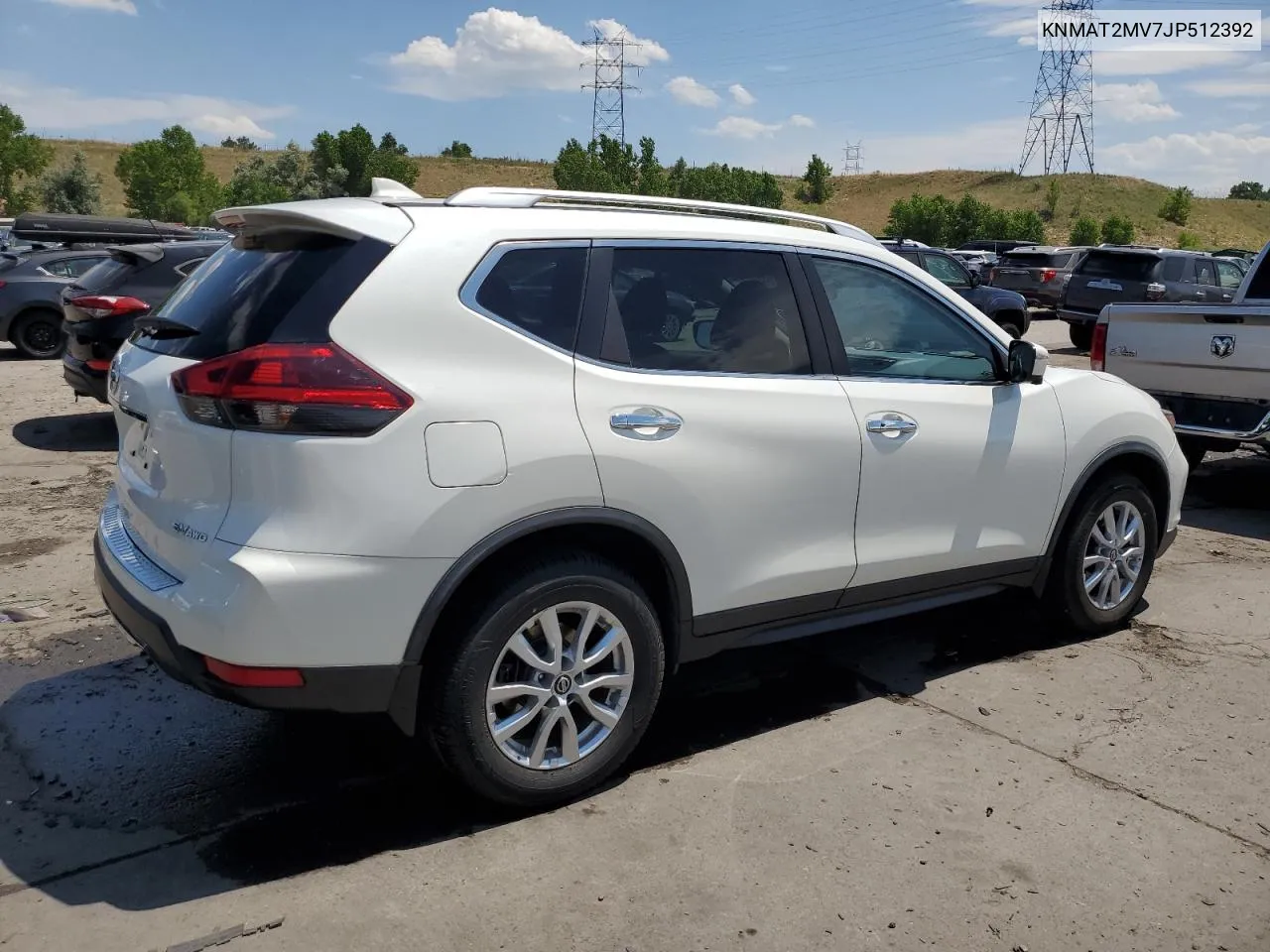 2018 Nissan Rogue S VIN: KNMAT2MV7JP512392 Lot: 60868554