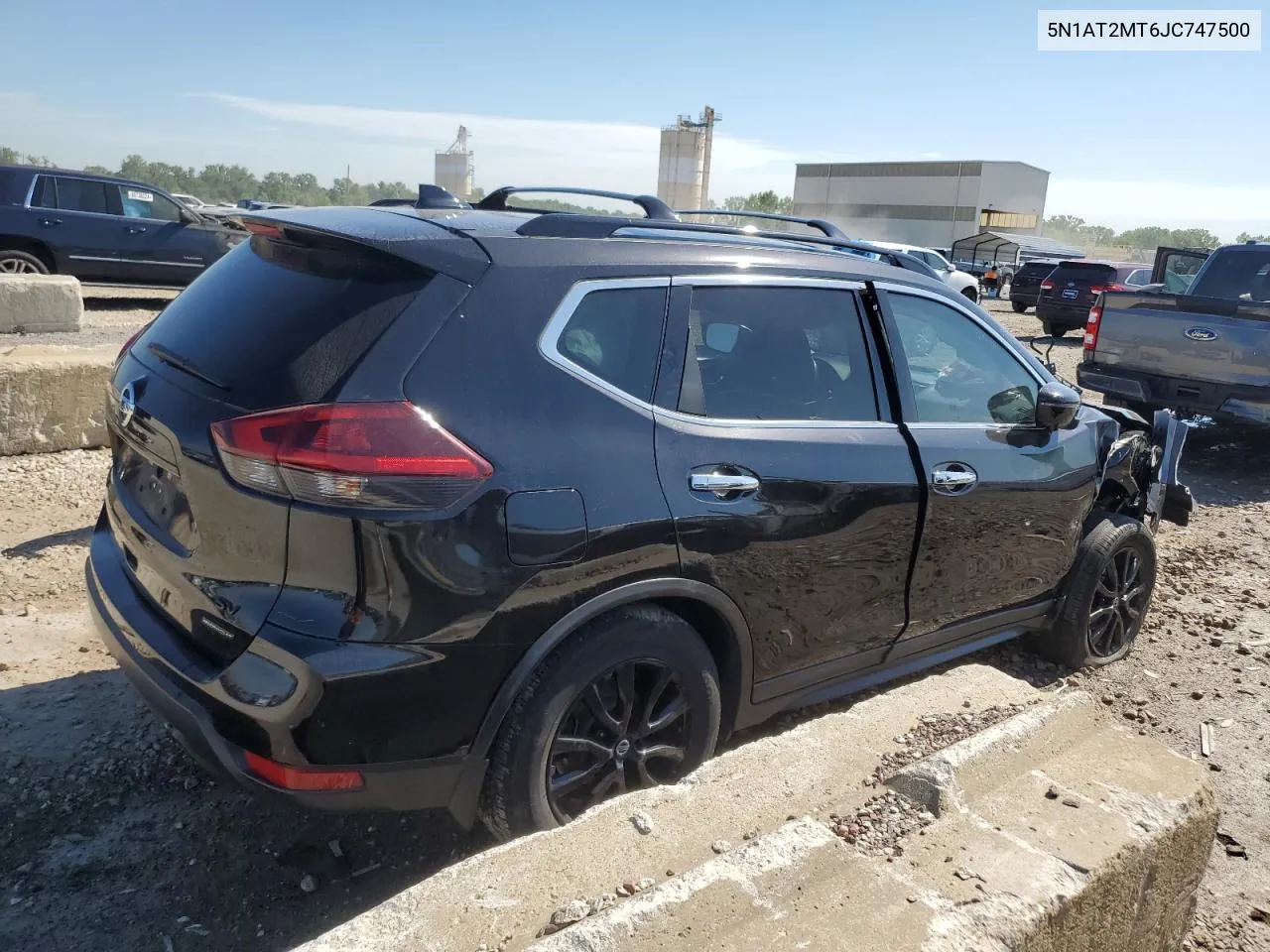 2018 Nissan Rogue S VIN: 5N1AT2MT6JC747500 Lot: 60933984