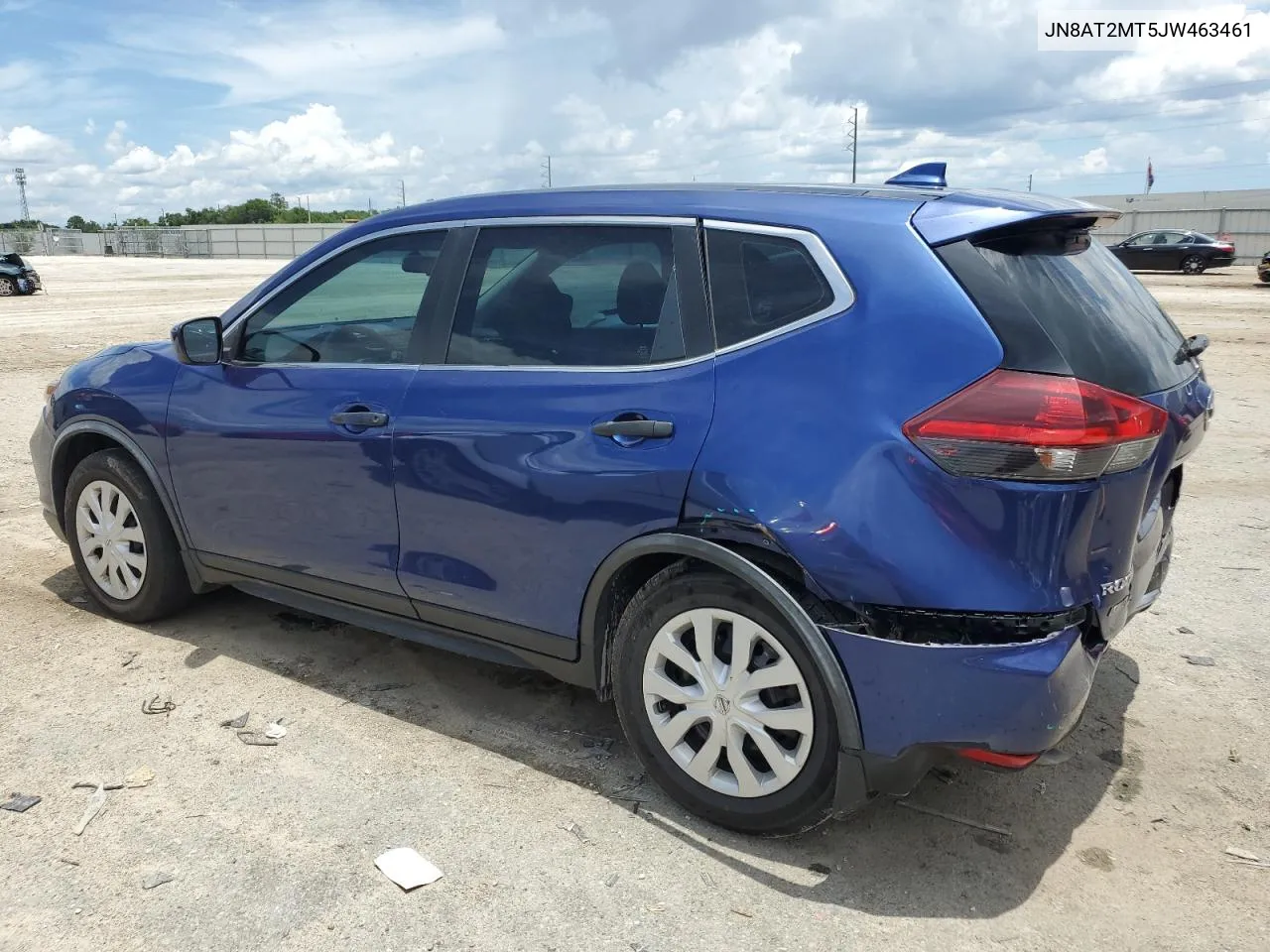 2018 Nissan Rogue S VIN: JN8AT2MT5JW463461 Lot: 61134364