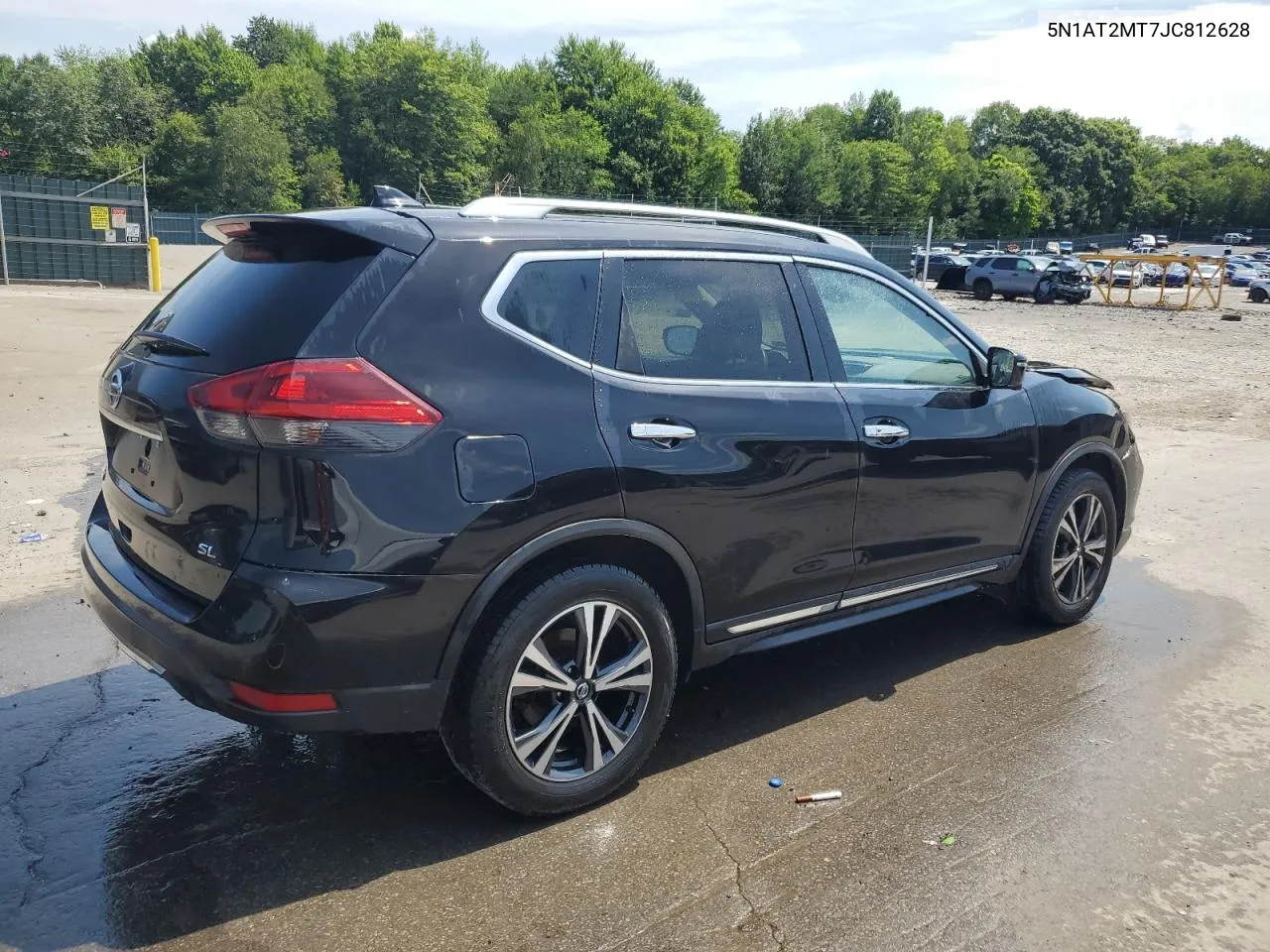 2018 Nissan Rogue S VIN: 5N1AT2MT7JC812628 Lot: 61231484